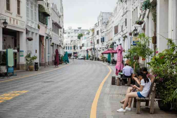 在电影画面的街角偶遇——骑楼老街